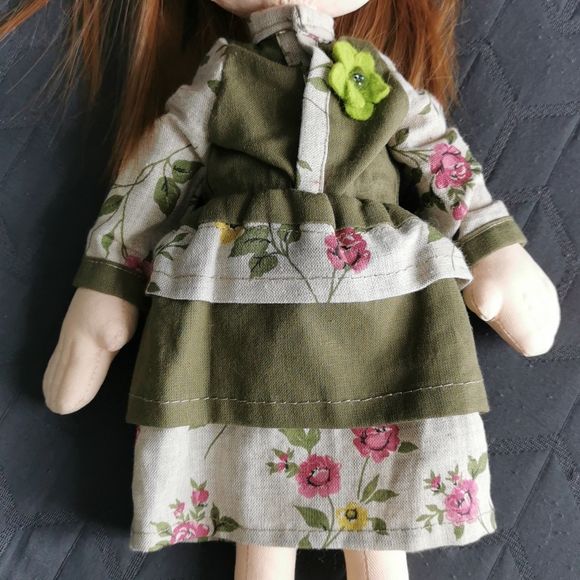 Handmade soft doll, hand painted face, new, beautiful - Picture 5 of 5